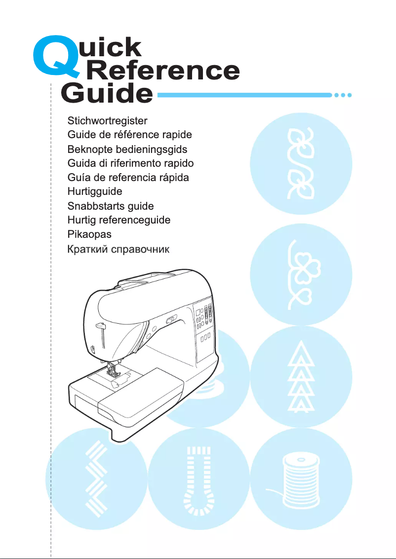Page 1 de la notice Manuel utilisateur Brother NX-250