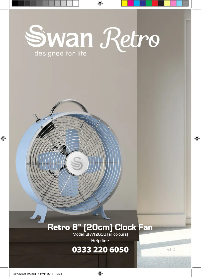 Page n°1 - Manuel utilisateur Swan SFA12630