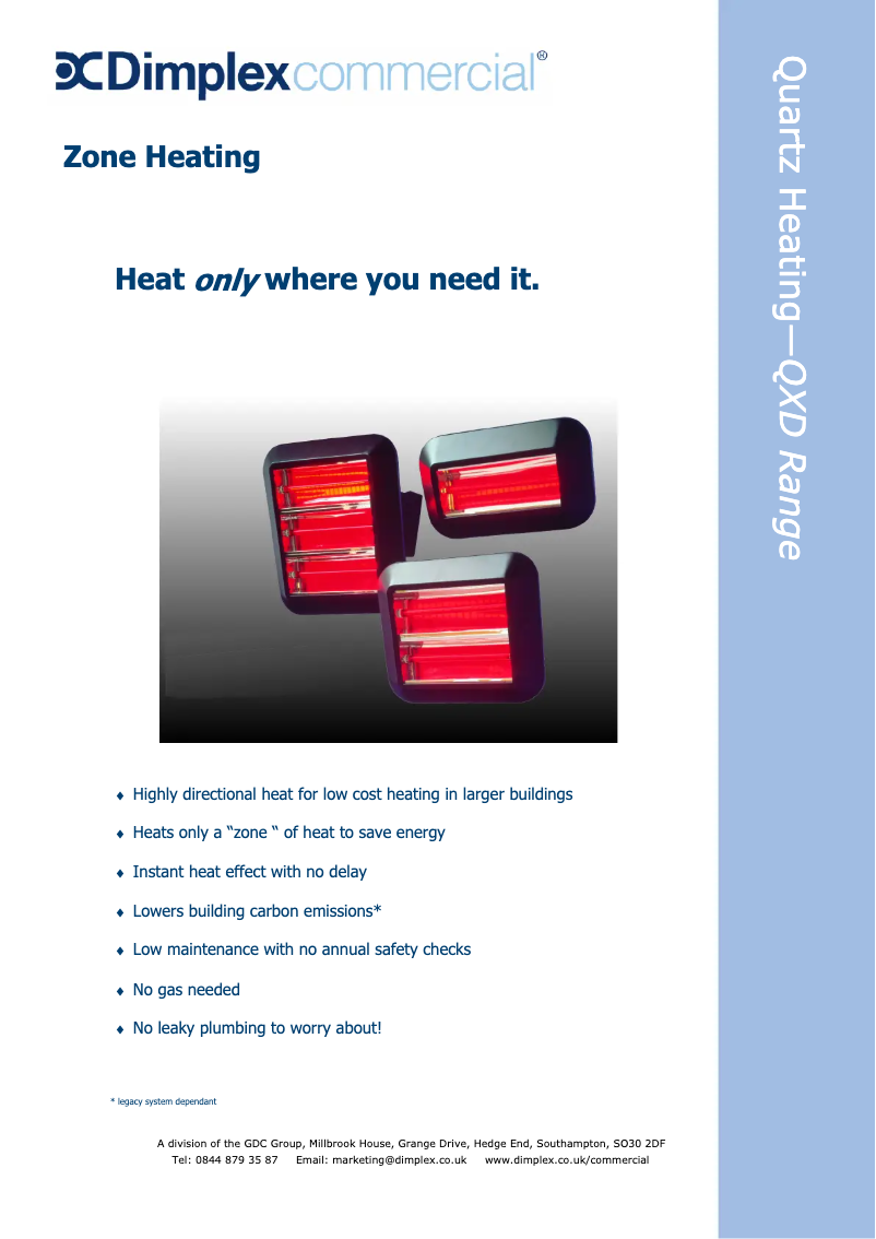 Image de la première page du manuel de l'appareil QXD1500