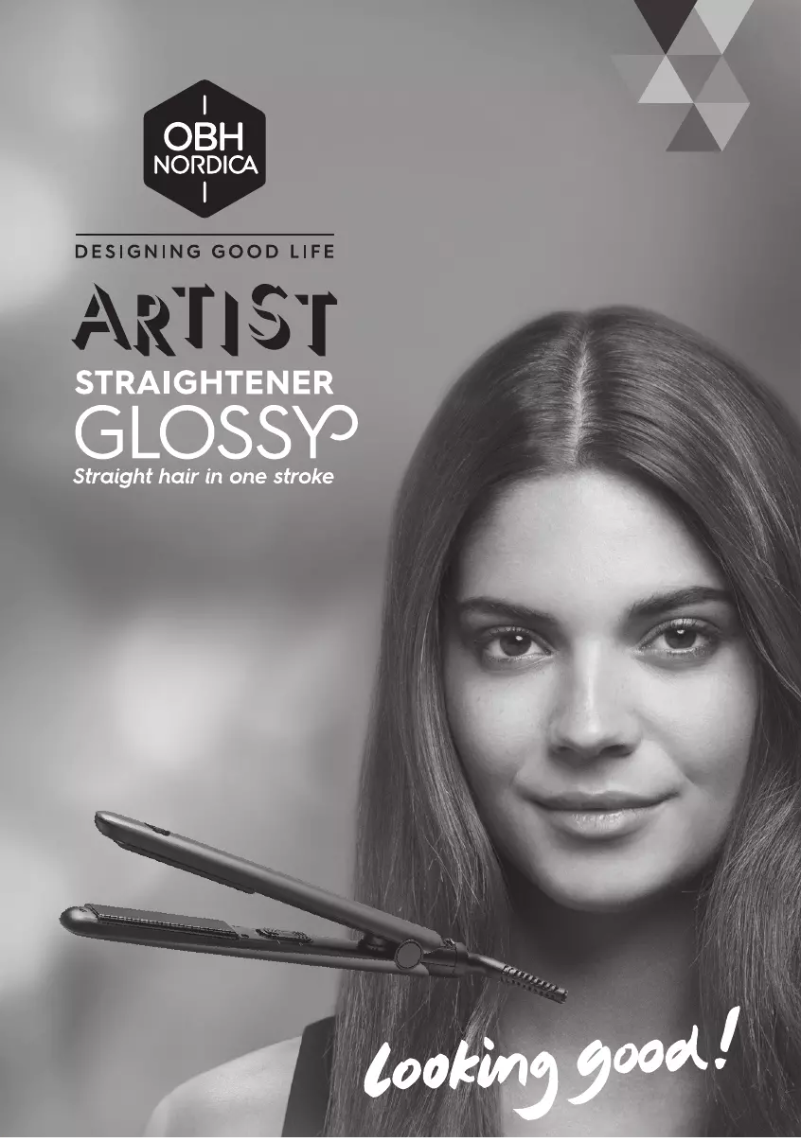 Image de la première page du manuel de l'appareil Artist Glossy 3040