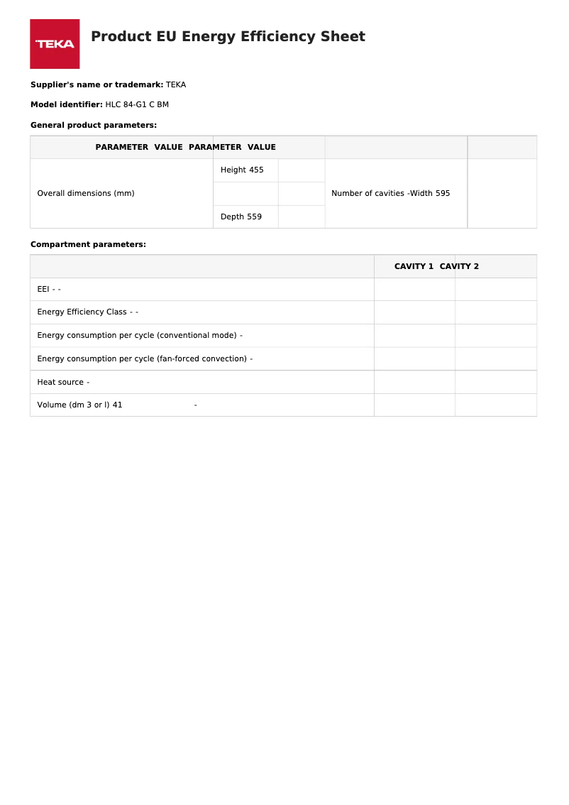 Image de la première page du manuel de l'appareil HLC 84-G1 C