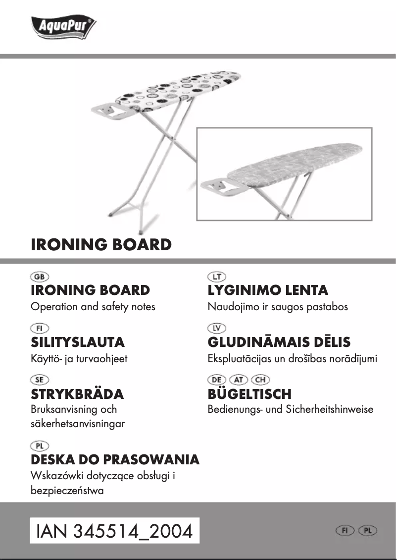 Imagen de la primera página del manual del dispositivo CS98090