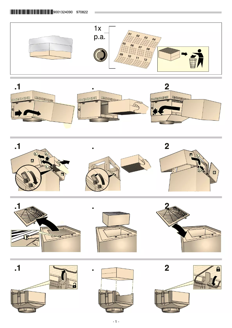 Page n°1 - Manuel utilisateur Constructa CZ5170X1