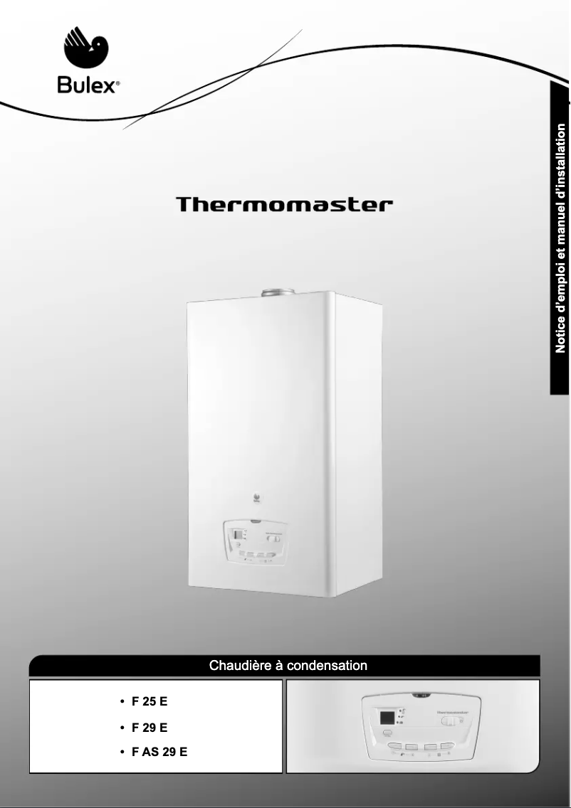 Page 1 de la notice Manuel utilisateur Bulex F AS 29 E