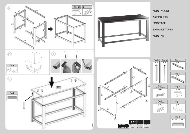 Page n°1 - Manuel utilisateur Ferplast Stand Star 200 Classic