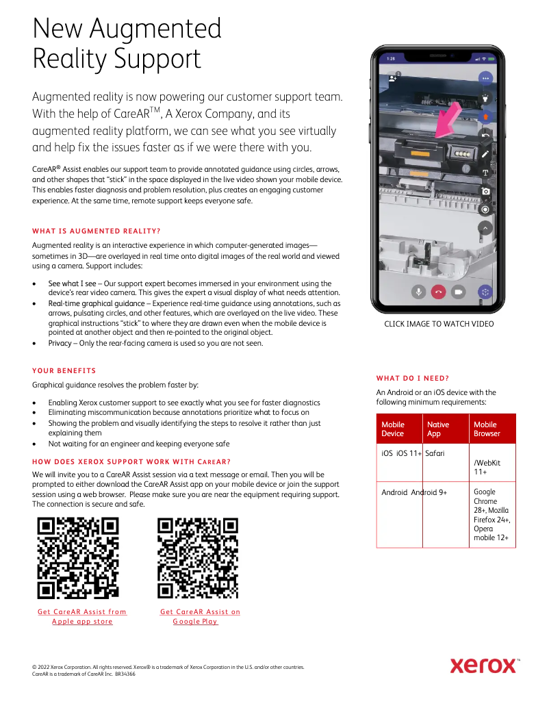 Image de la première page du manuel de l'appareil WorkCentre M24