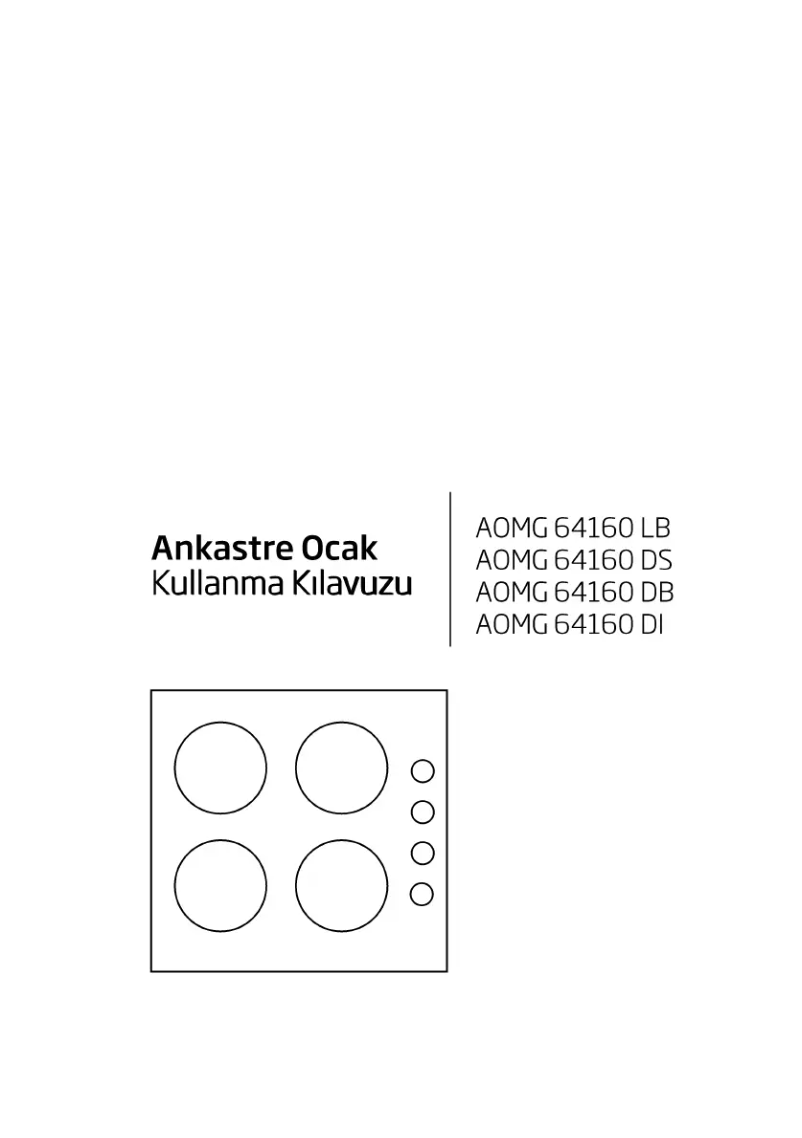 Page 1 de la notice Manuel utilisateur Beko AOMG 64160 LB