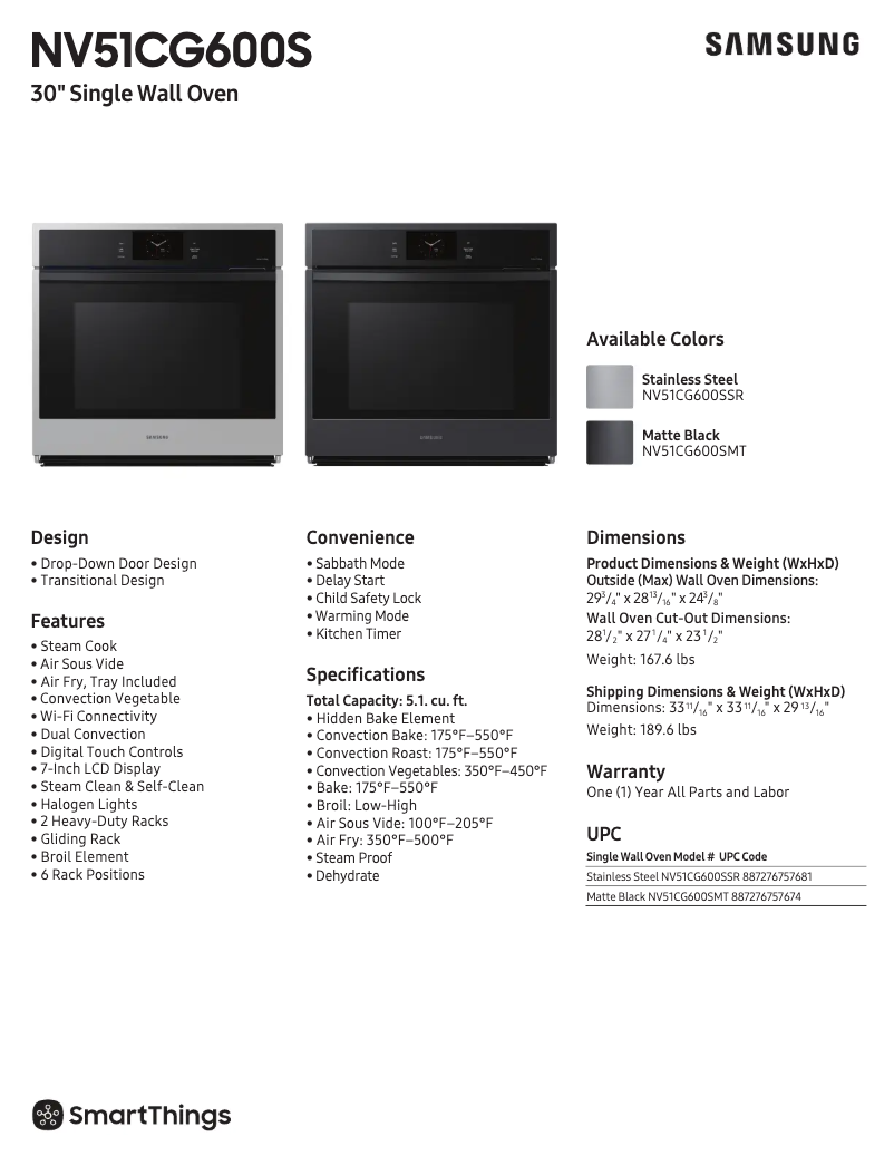 Image de la première page du manuel de l'appareil NV51CG600SMT