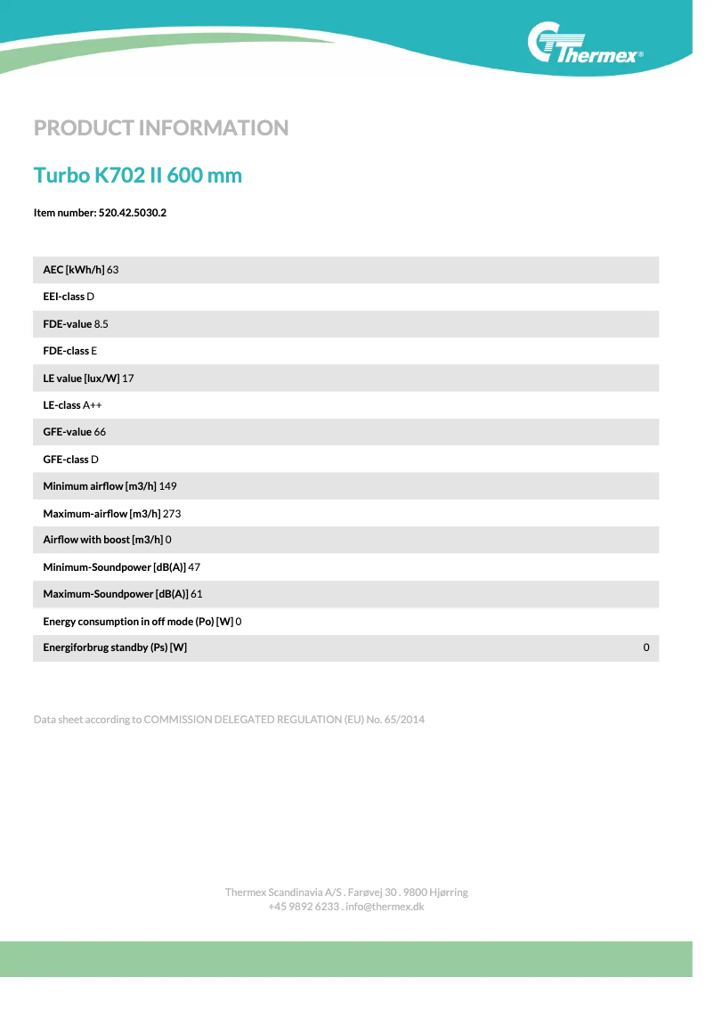 Image de la première page du manuel de l'appareil Turbo K702 II