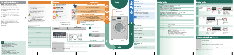 Page n°1 - Manuel utilisateur Bosch WAB20268ZA
