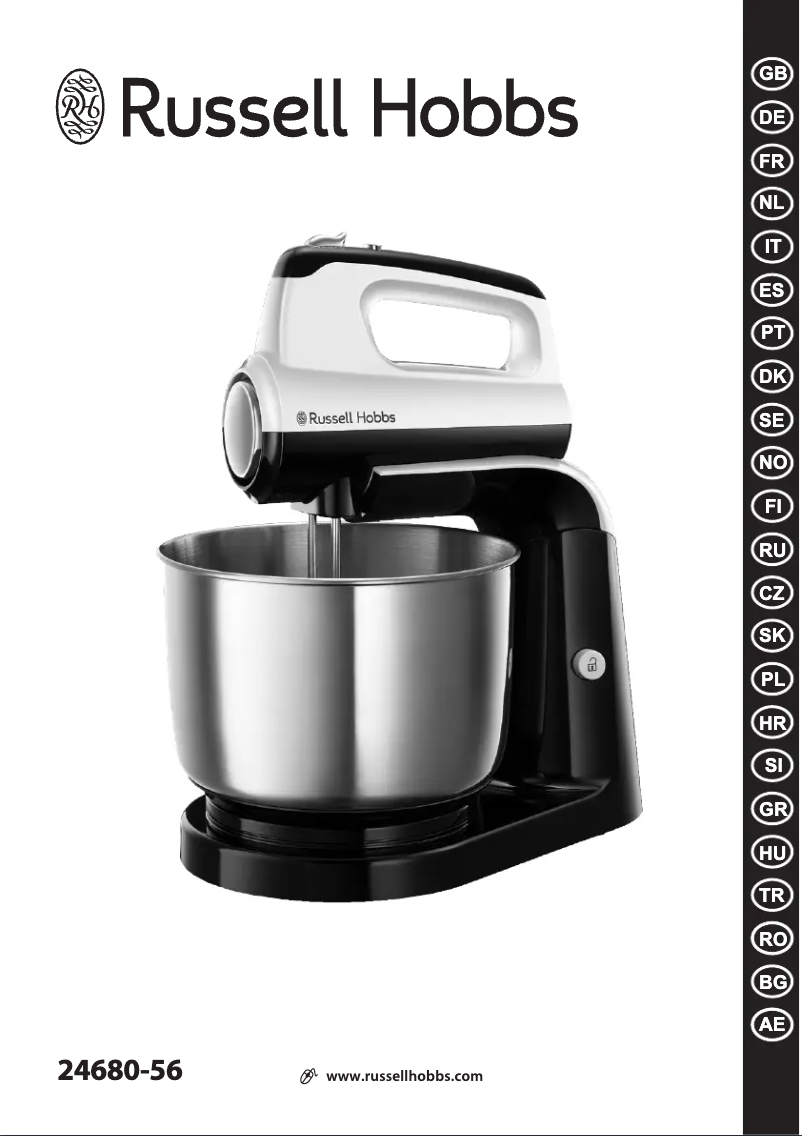 Page n°1 - Manuel utilisateur Russell Hobbs 24680-56