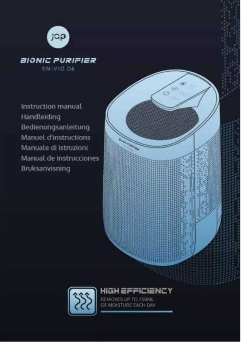 Page 1 de la notice Manuel utilisateur JAP Enivio D6