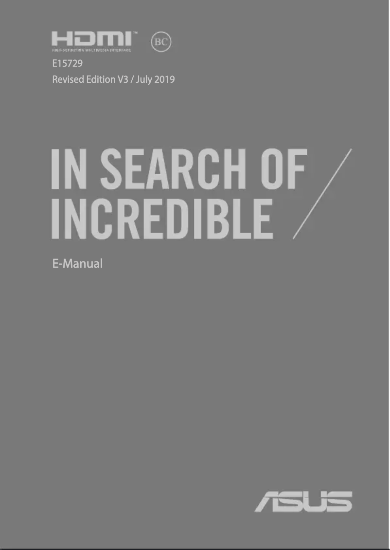 Image de la première page du manuel de l'appareil VivoBook W202NA