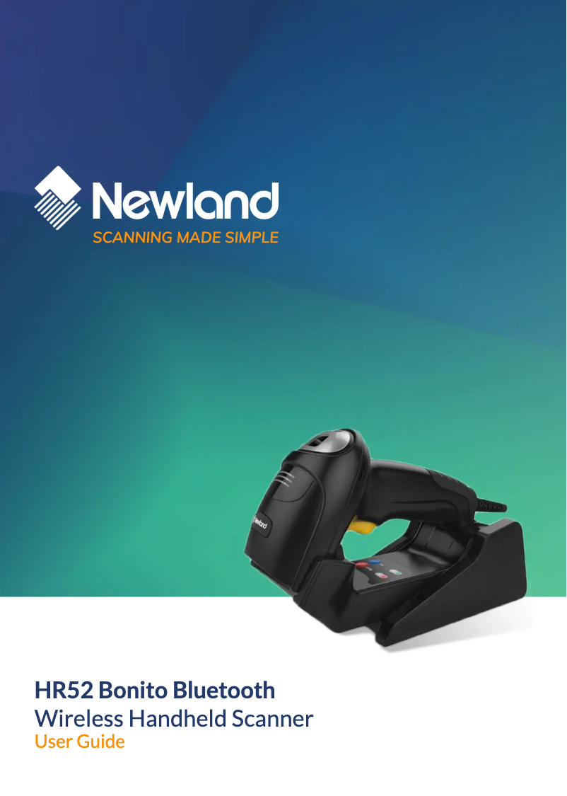 Page 1 de la notice Manuel utilisateur Newland HR52 Bonito