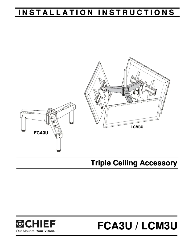 Image de la première page du manuel de l'appareil LCM3U