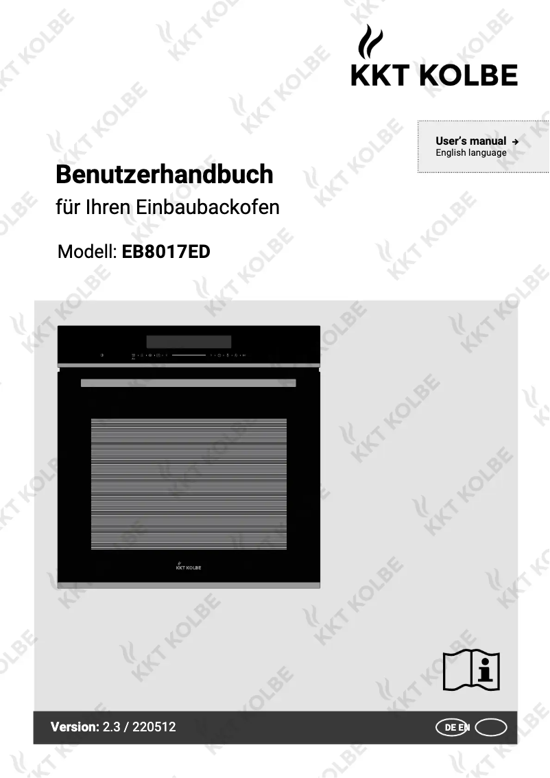 Page 1 de la notice Manuel utilisateur KKT Kolbe EB8017ED