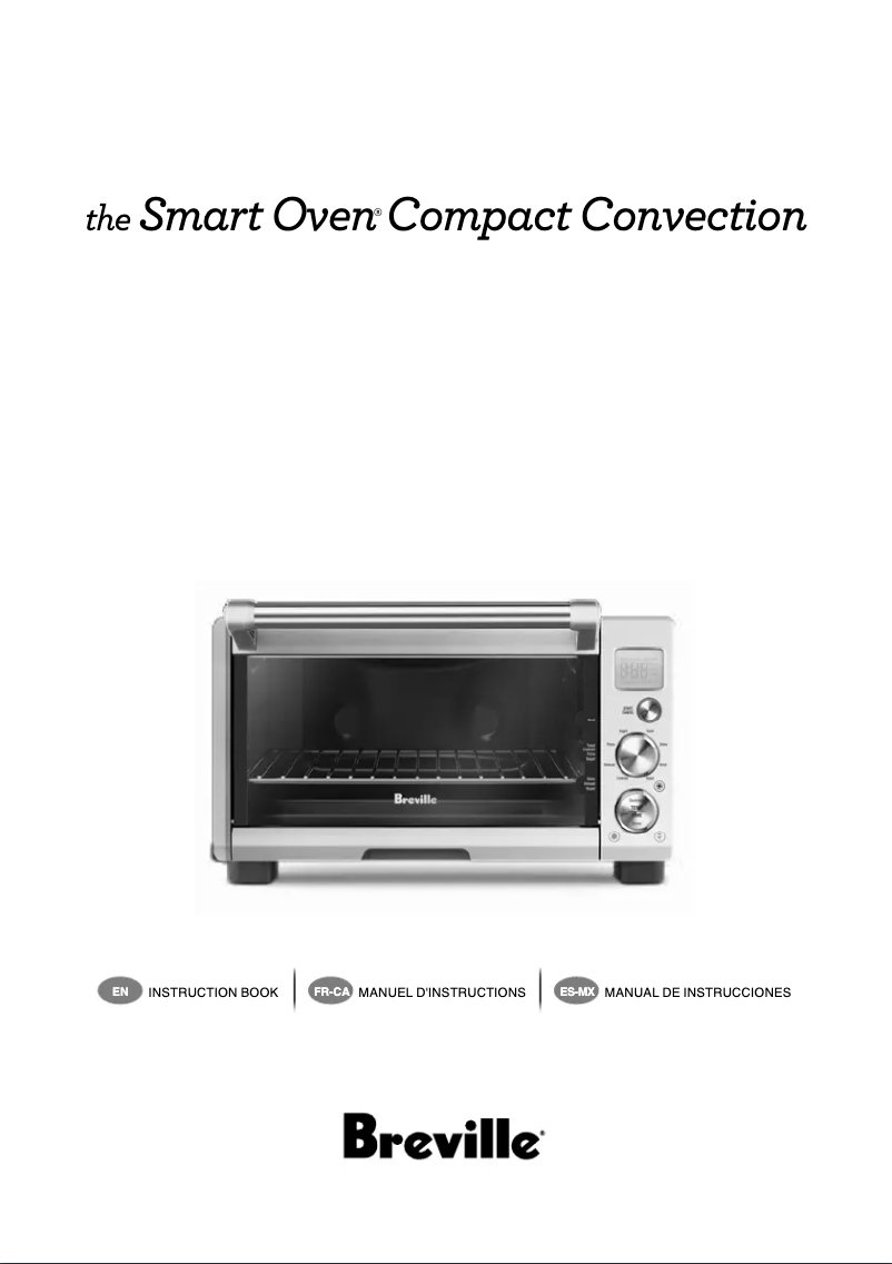 Page 1 de la notice Manuel utilisateur Breville the Smart Oven Compact Convection BOV670