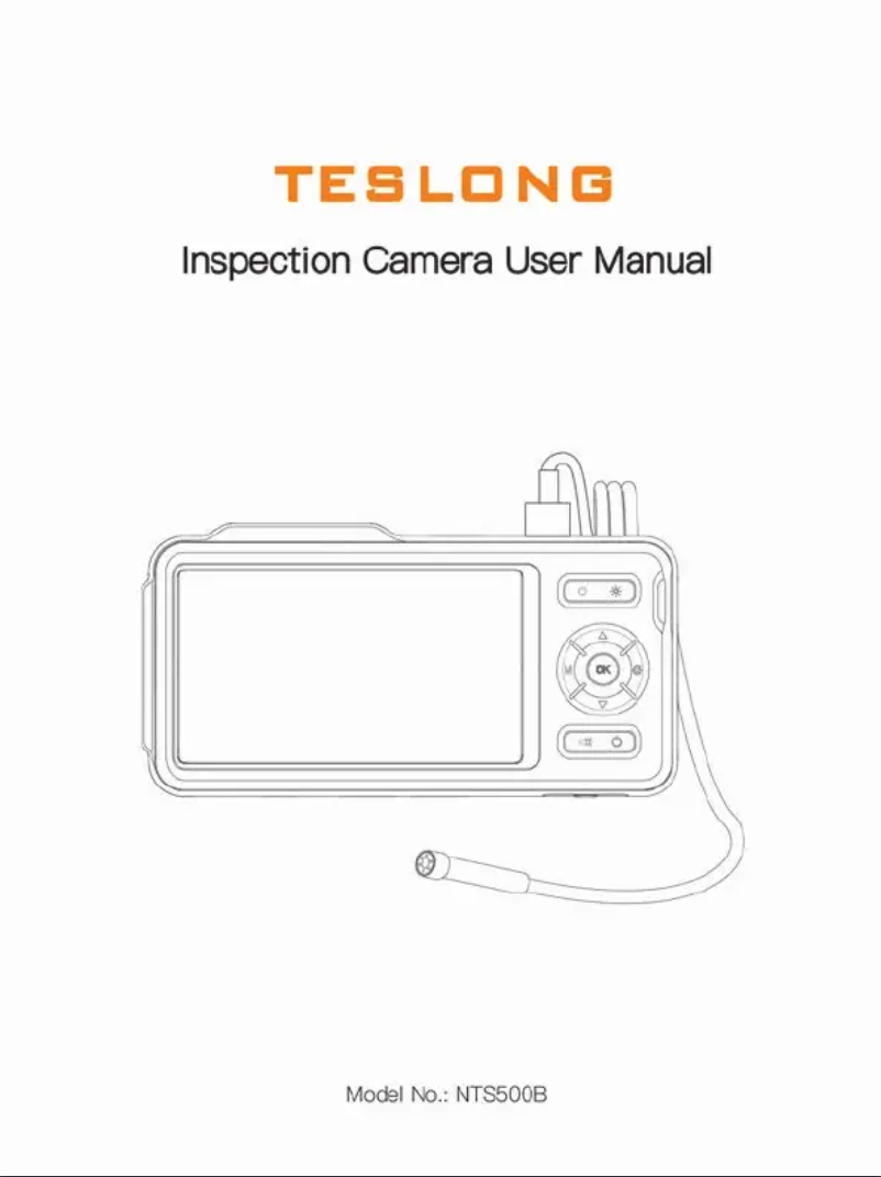 Page 1 de la notice Manuel utilisateur Teslong NTS500B