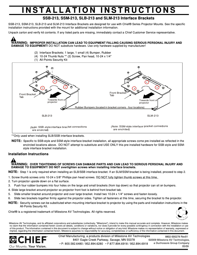 Image de la première page du manuel de l'appareil SLM213
