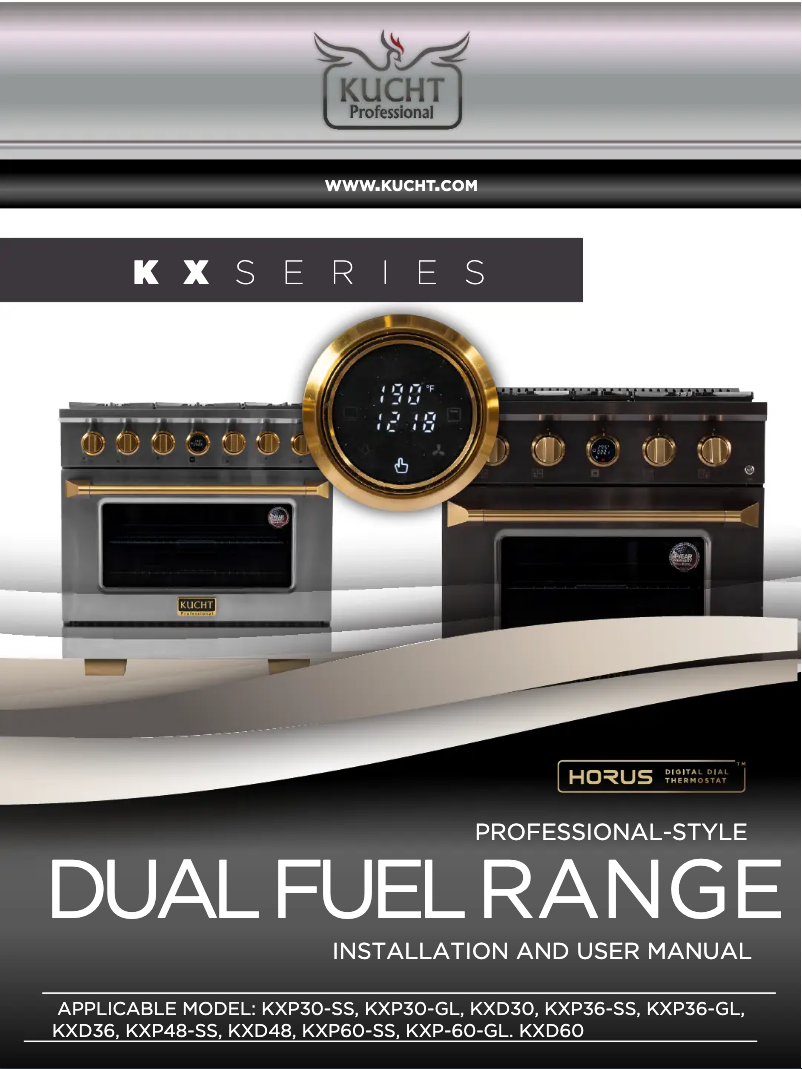 Page n°1 - Manuel utilisateur Kucht KXP36