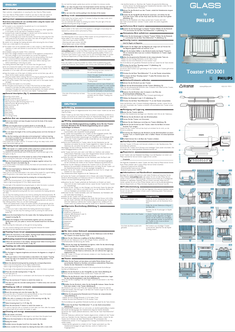 Página 1 del manual Manual de usuario Philips HD300I