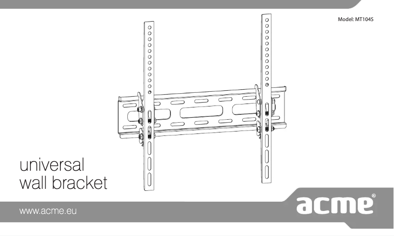 Image de la première page du manuel de l'appareil MT104S