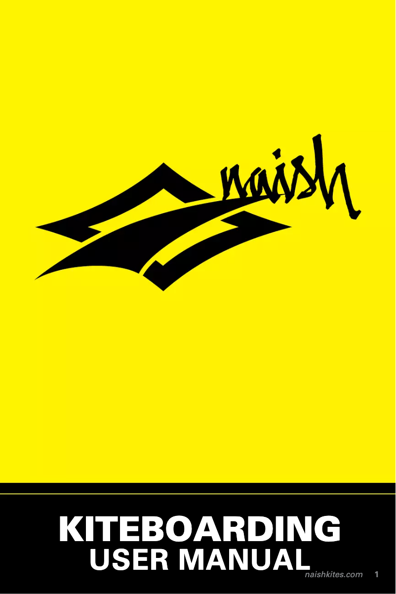 Page n°1 - Manuel utilisateur Naish Pivot