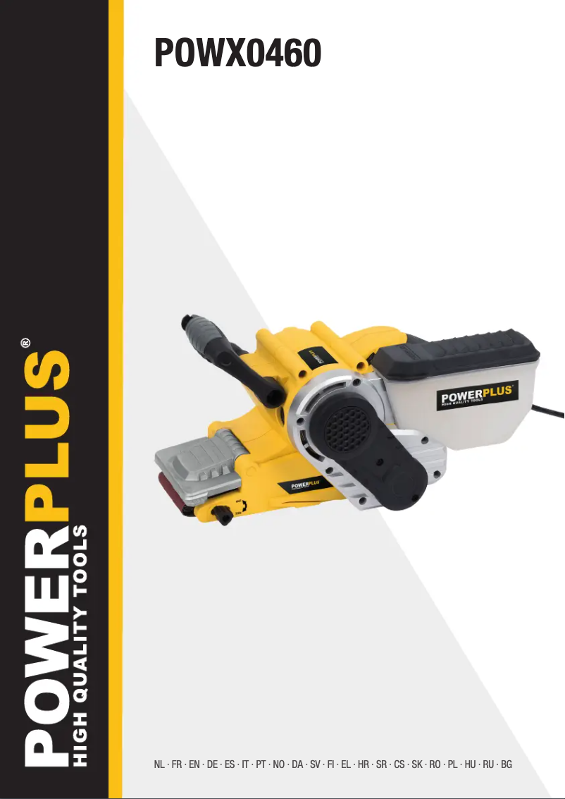 Page 1 de la notice Manuel utilisateur PowerPlus POWX0460