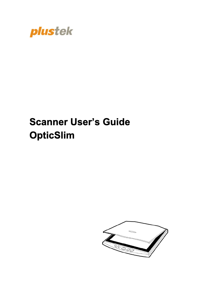 Image de la première page du manuel de l'appareil OpticSlim 550 Plus