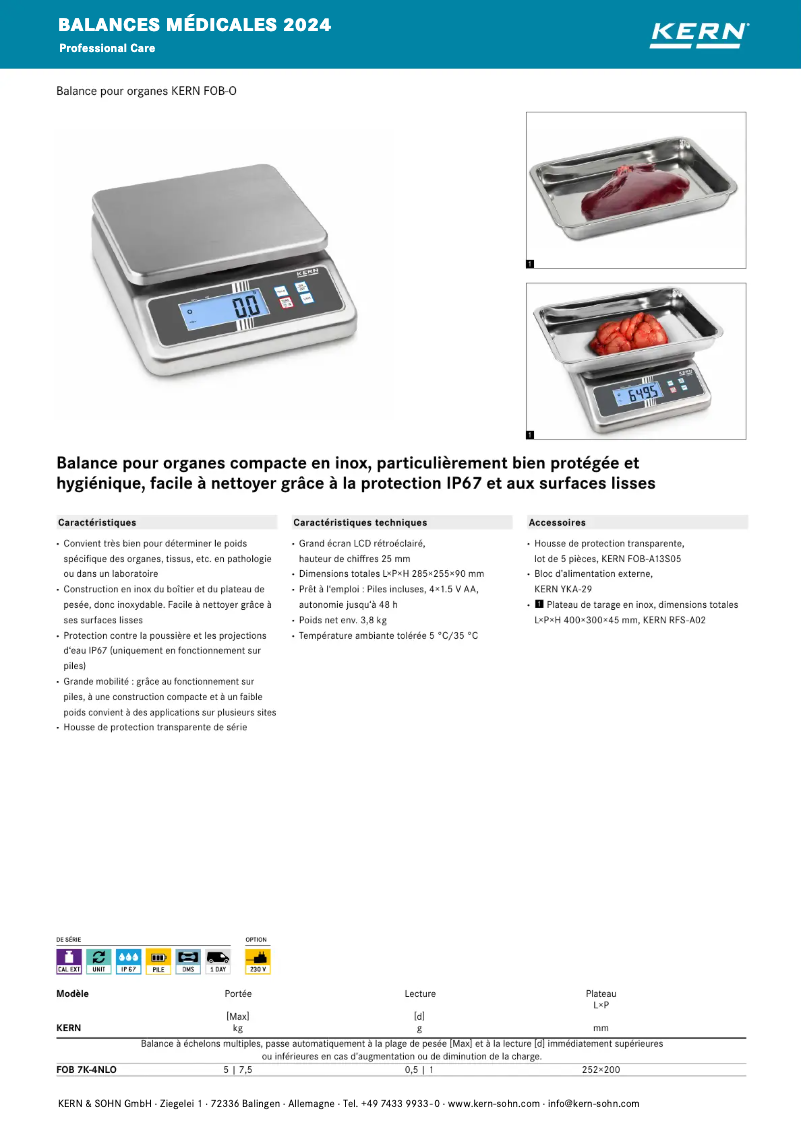 Image de la première page du manuel de l'appareil FOB 7K-4NLO