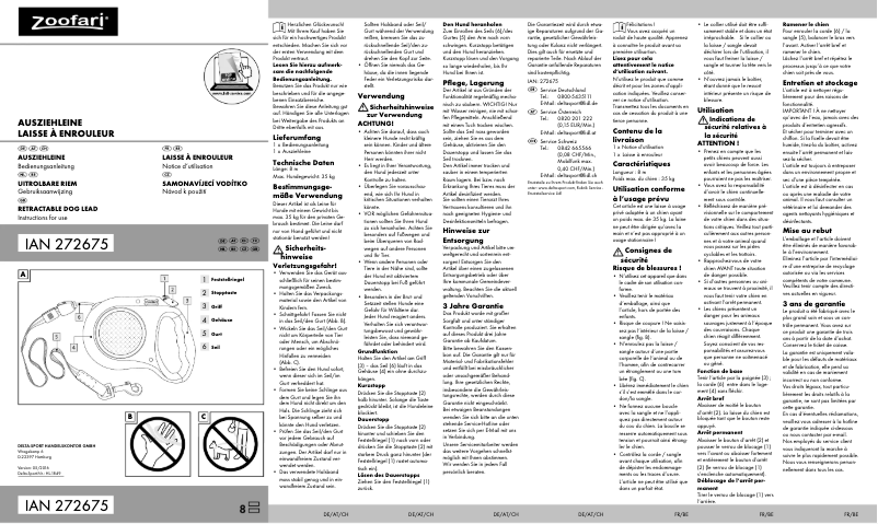 Página 1 del manual Manual de usuario Zoofari IAN 272675