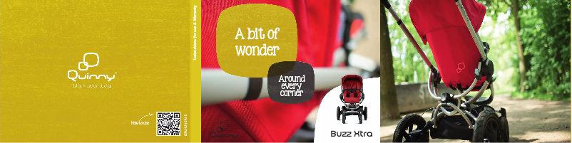 Page 1 de la notice Manuel utilisateur Quinny Buzz Xtra