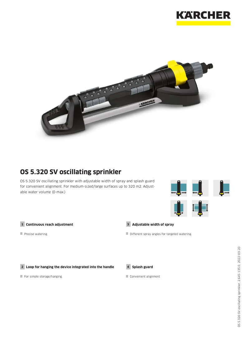 Imagen de la primera página del manual del dispositivo OS 5.320 SV