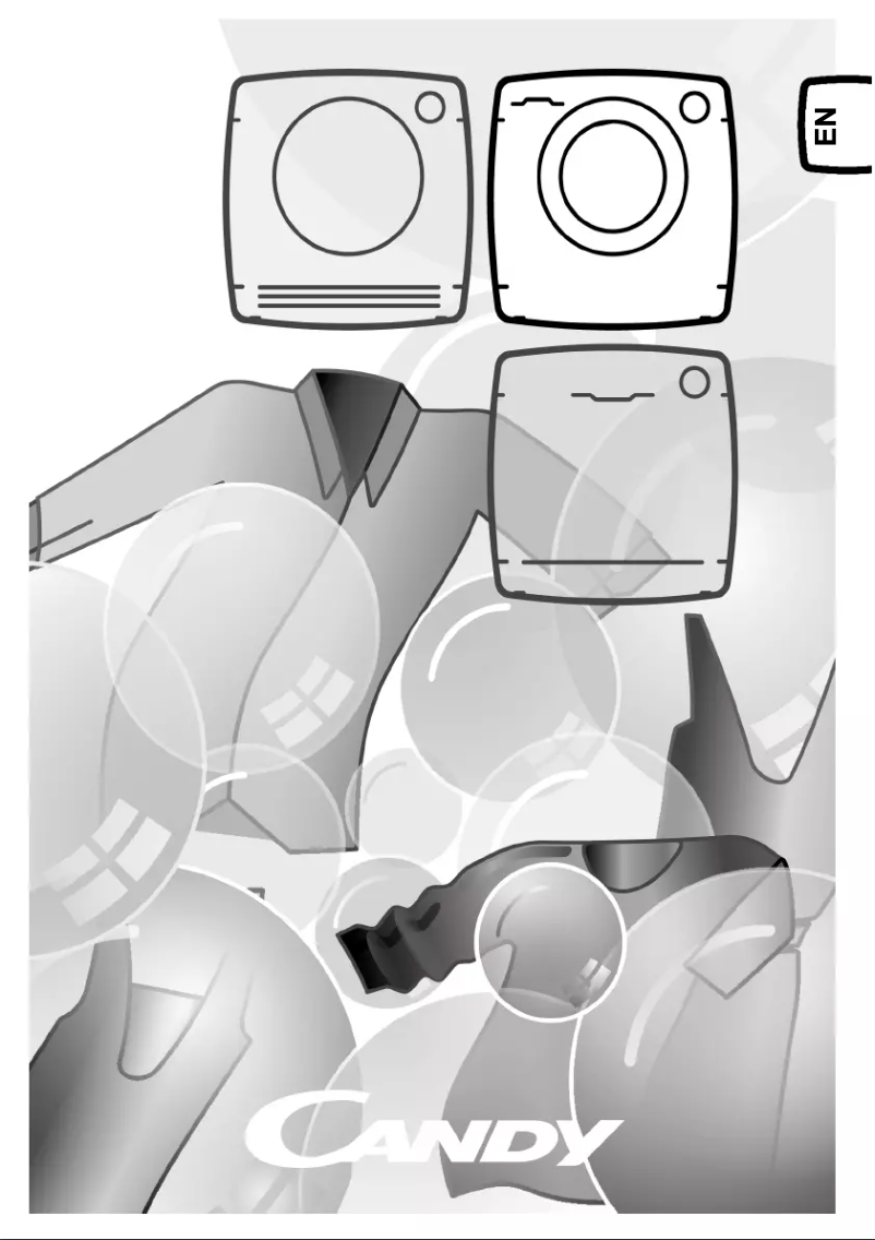 Page 1 of the manual User Manual Candy CSWS40 364D/2-S