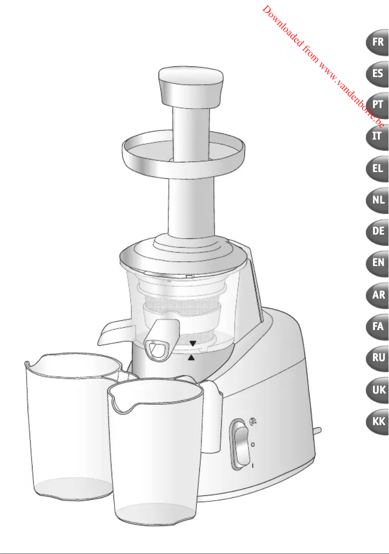 Page n°1 - Manuel utilisateur Moulinex Z25510