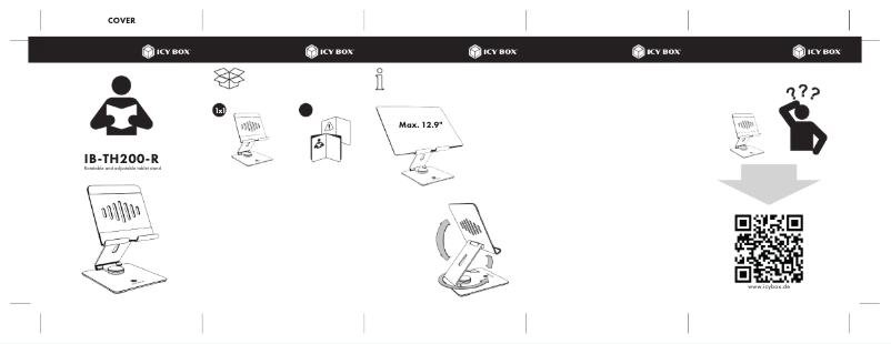 Image de la première page du manuel de l'appareil IB-TH200-R