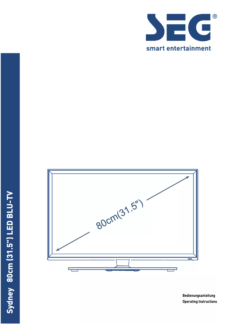 Page 1 de la notice Manuel utilisateur SEG Sydney