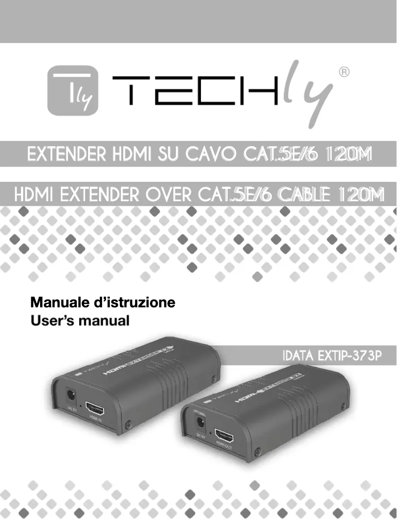 Page 1 de la notice Manuel utilisateur Techly IDATA EXTIP-373P