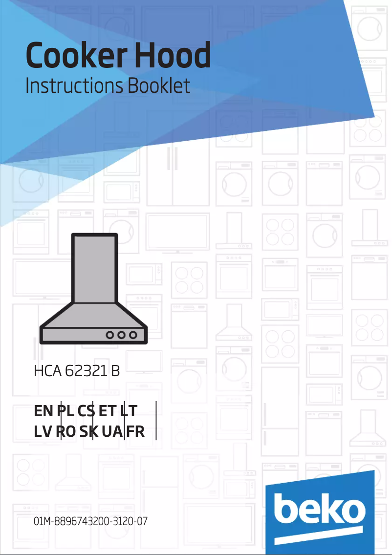 Image de la première page du manuel de l'appareil HCA63420B