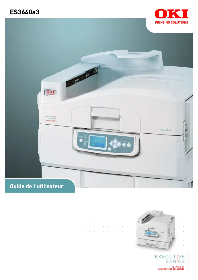 Image de la première page du manuel de l'appareil ES3640