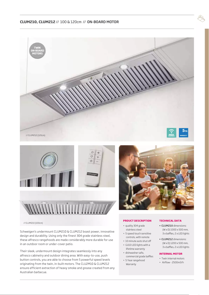 Image de la première page du manuel de l'appareil CLUM212