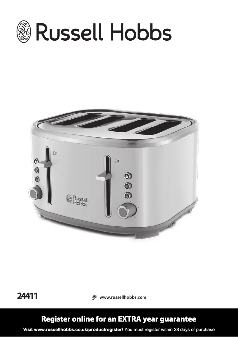 Page 1 de la notice Manuel utilisateur Russell Hobbs Bubble 24411