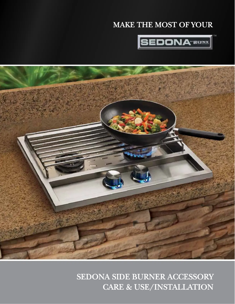 Page 1 de la notice Guide d'installation Sedona LSB502NG