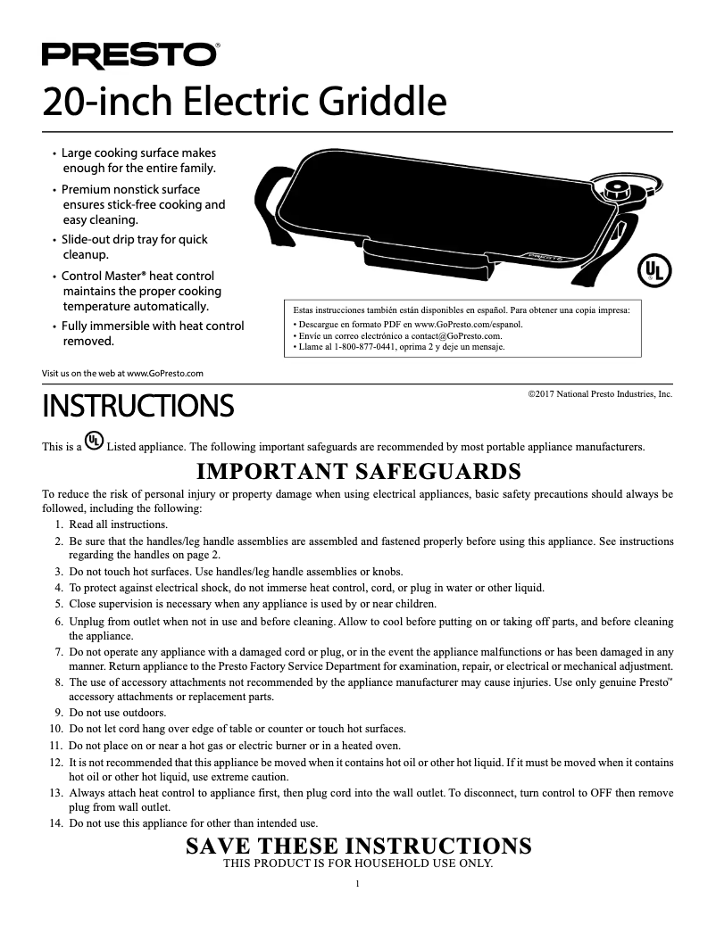 Image de la première page du manuel de l'appareil 07053