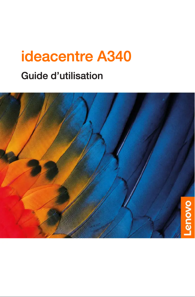 Page n°1 - Manuel utilisateur Lenovo IdeaCentre A340