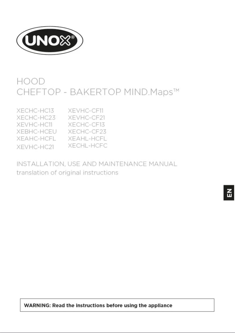Imagen de la primera página del manual del dispositivo BAKERTOP MIND.Maps