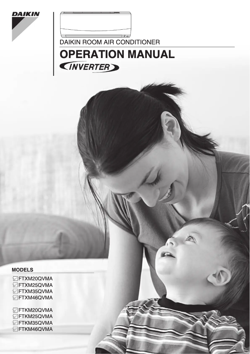 Imagen de la primera página del manual del dispositivo Cora FTXM20QVMA