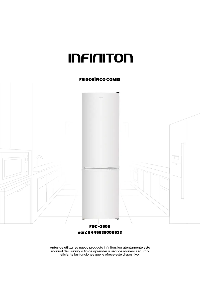 Page n°1 - Manuel utilisateur Infiniton FGC-250B