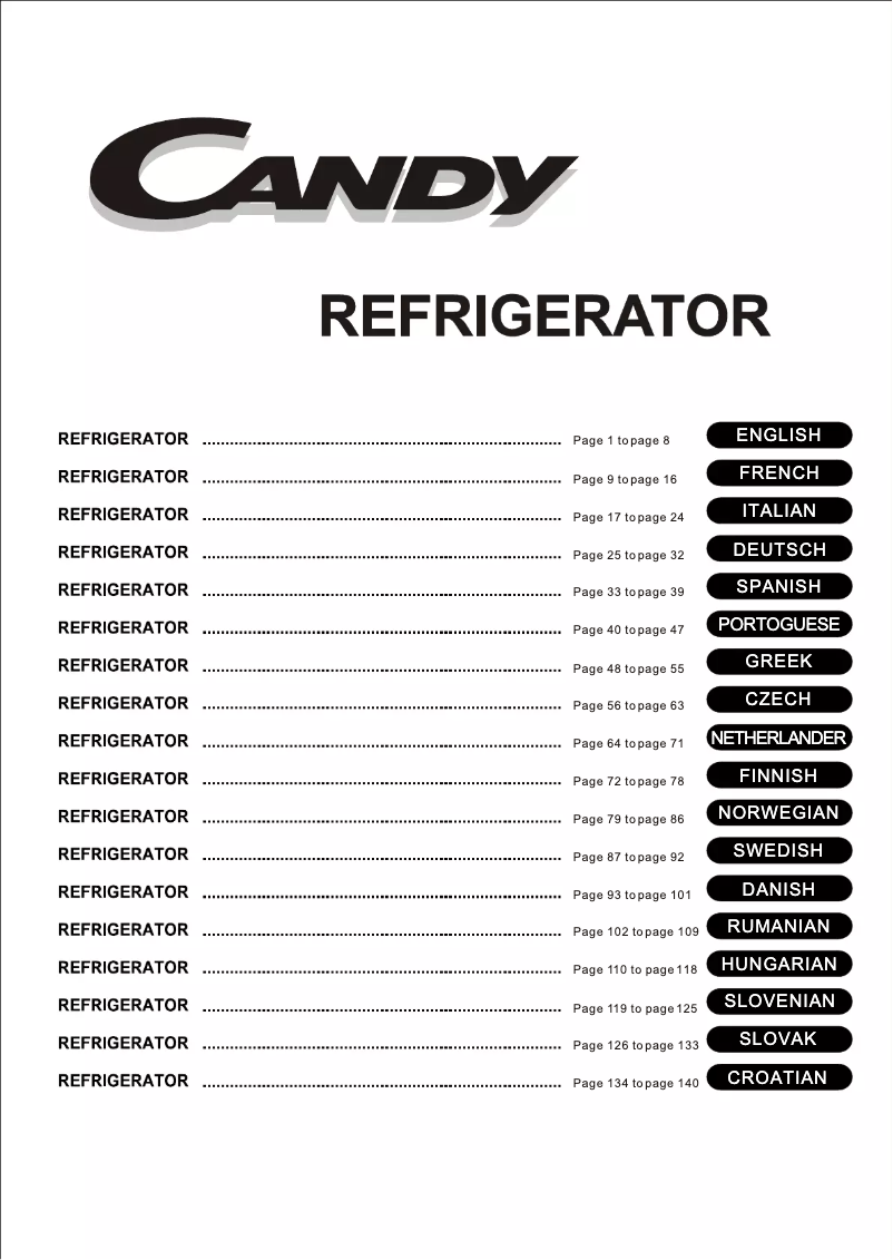 Image de la première page du manuel de l'appareil CKOLS 5142W