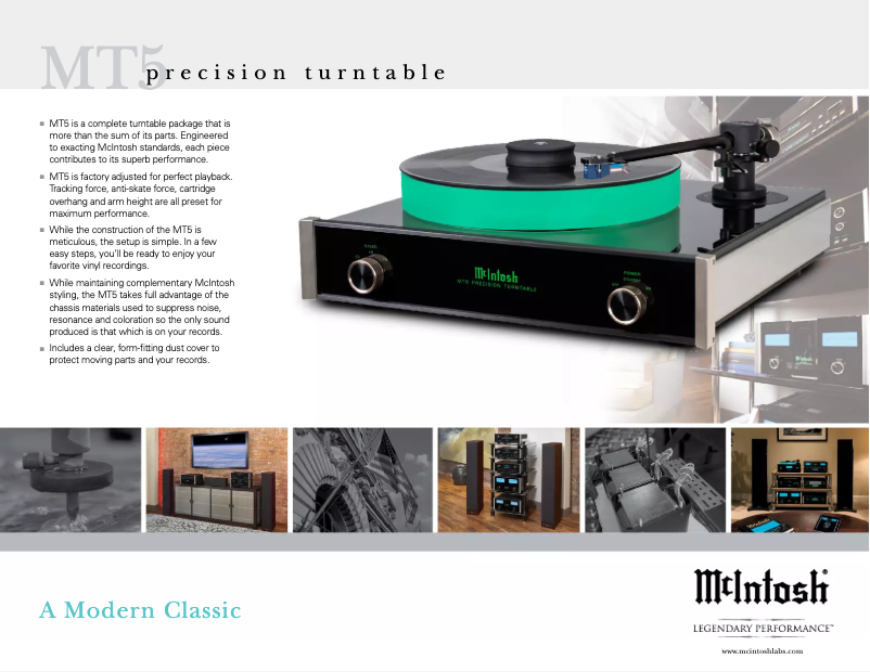 Page n°1 - Fiche technique McIntosh Black MT5
